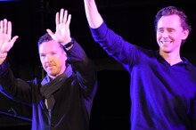 左からベネディクト・カンバーバッチ、トム・ヒドルストン。