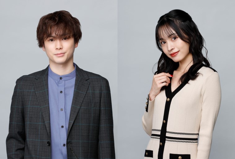 左から大塚圭介役の柾木玲弥、小鳥遊優梨子役の大谷凜香。