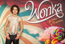 ウィリー・ウォンカを演じたティモシー・シャラメ。