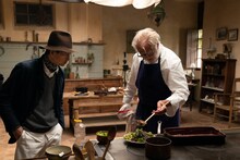 左からトラン・アン・ユン、ピエール・ガニェール。