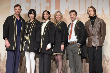 「REBEL MOON：パート1 炎の子」日本＆アジア合同記者会見の様子。