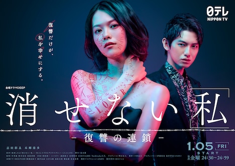 「消せない『私』―復讐の連鎖―」キービジュアル