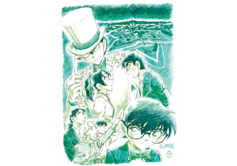 「名探偵コナン 100万ドルの五稜星(100まんドルのみちしるべ)」ビジュアル (c)2024 青山剛昌/名探偵コナン製作委員会