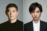 左から杉本哲太、清水尋也。