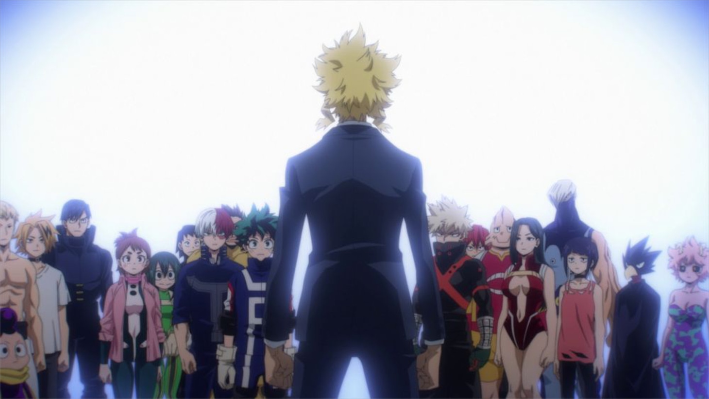アニメ「僕のヒーローアカデミア」第7期の場面カット。