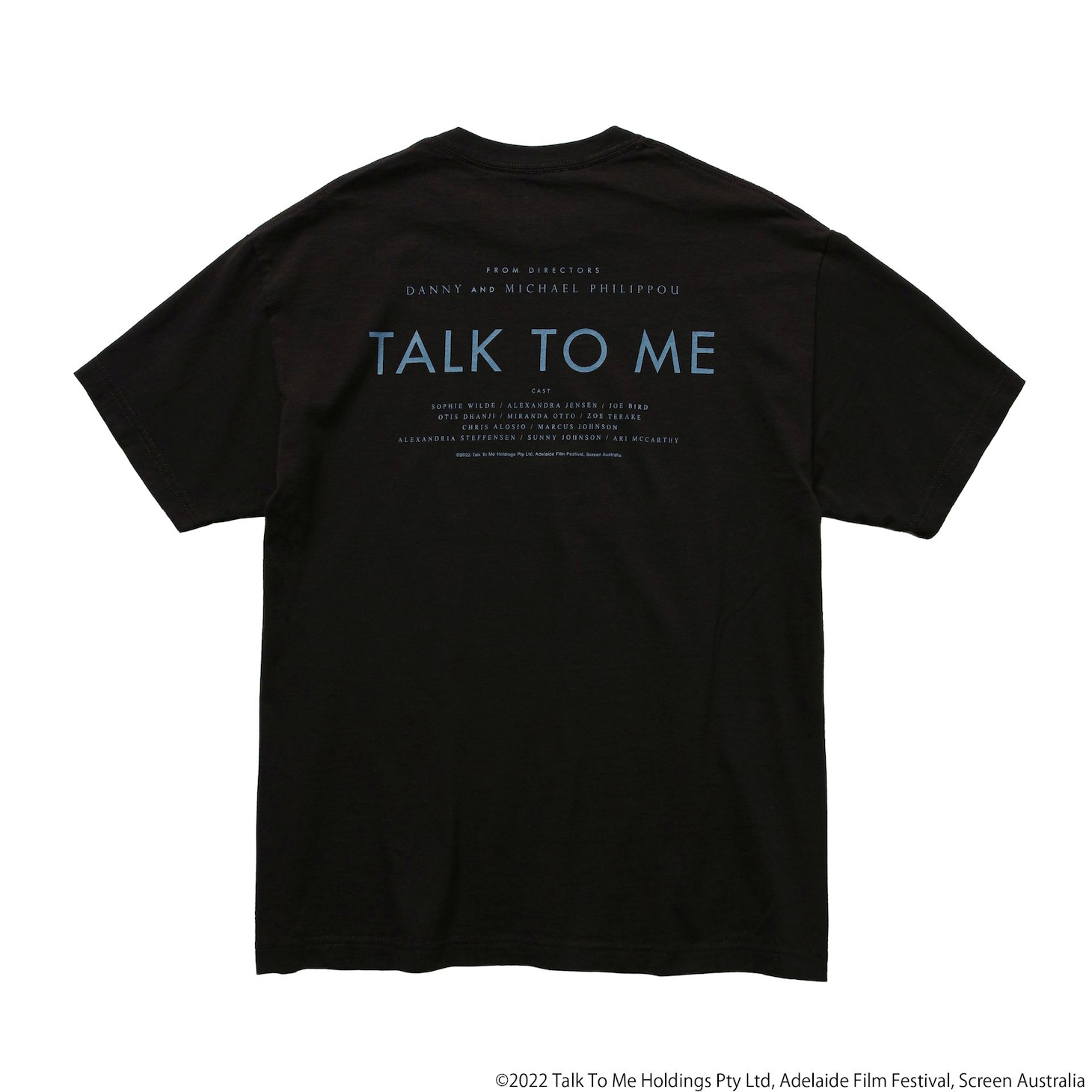 TALK TO ME／トーク・トゥ・ミー × weberコラボＴシャツ（手）裏