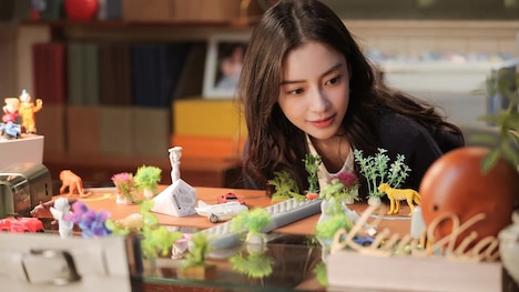 中国ドラマ「トワイライト~恋がはじまる時間~」より、アンジェラベイビー(楊穎)演じるリウ・シア。