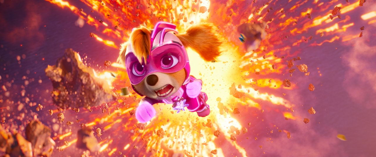 「パウ・パトロール ザ・マイティ・ムービー」場面カット