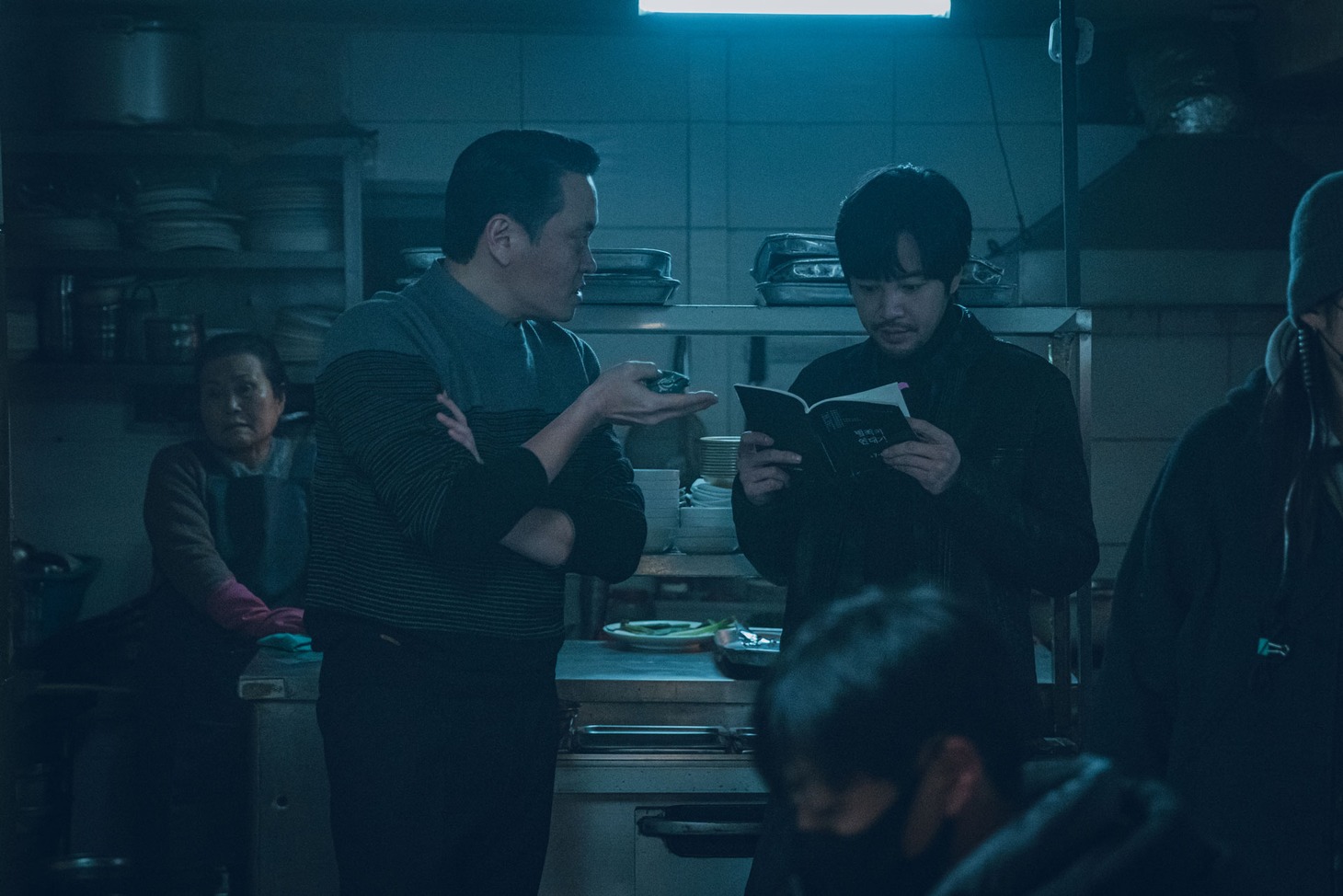 韓国ドラマ「餌【ミッキ】」メイキング写真