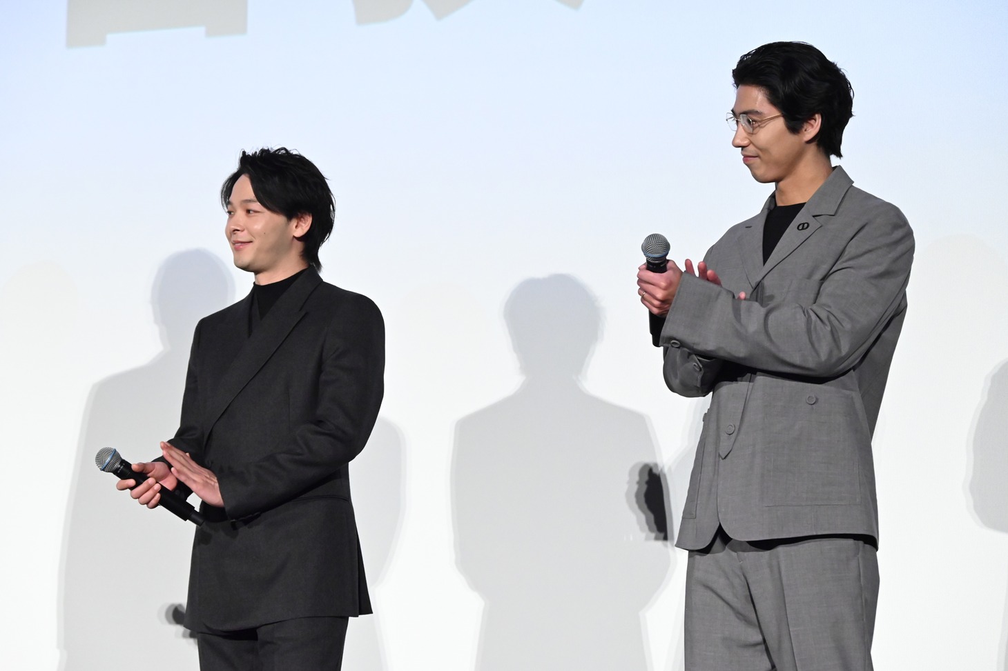 「劇場版 SPY×FAMILY CODE: White」初日舞台挨拶の様子。