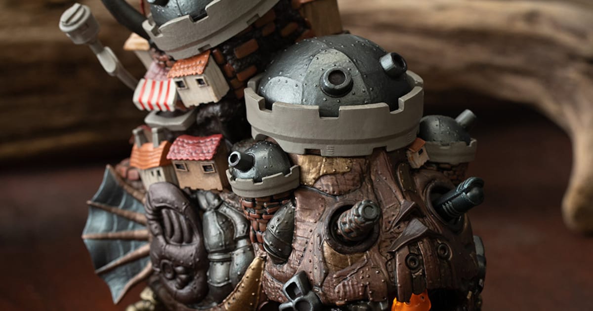 ハウルの動く城の“動く模型”が明日発売、ちぐはぐな動きや歩行スピード  