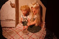 「オオカミの家」場面カット