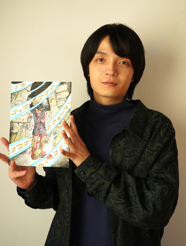 七野ワビせんによるイラストを持つ岡山天音。