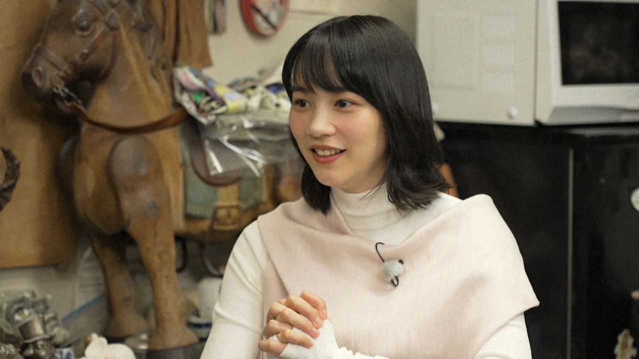 「『日曜美術館』SP ハッピーニューアーツ！」より、のん。
