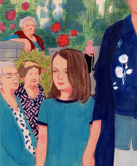 原倫子による描き下ろしイラスト。