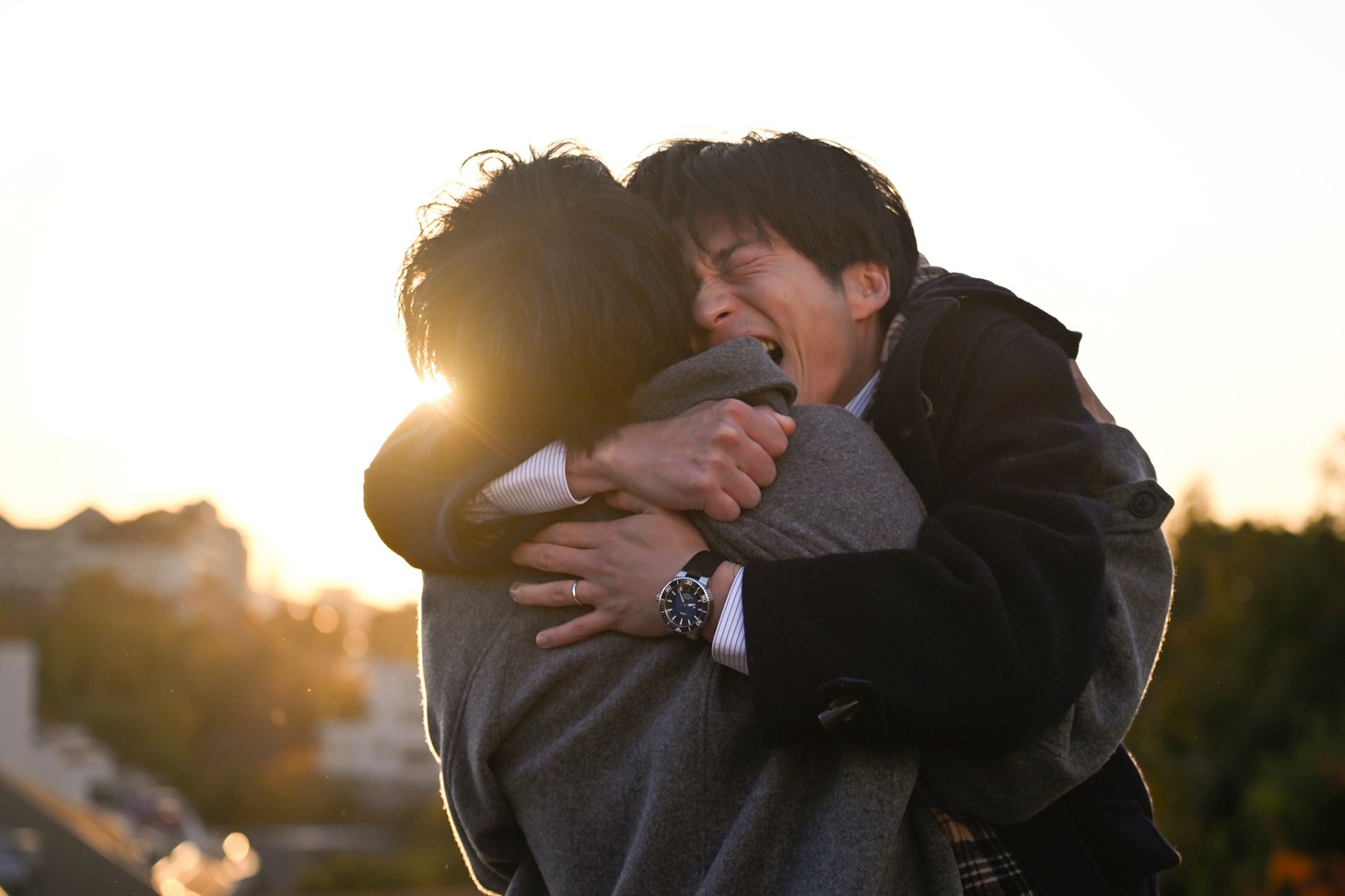 「おっさんずラブ-リターンズ-」第1話の場面写真。