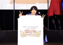 バースデーケーキに喜ぶ本島純政。