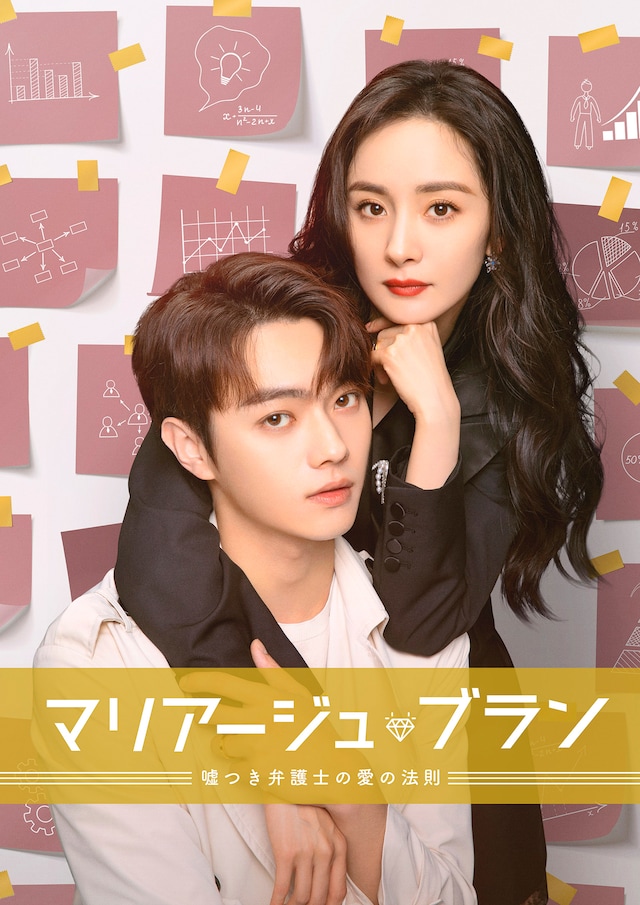 中国ドラマ「マリアージュ・ブラン～嘘つき弁護士の愛の法則～」ビジュアル