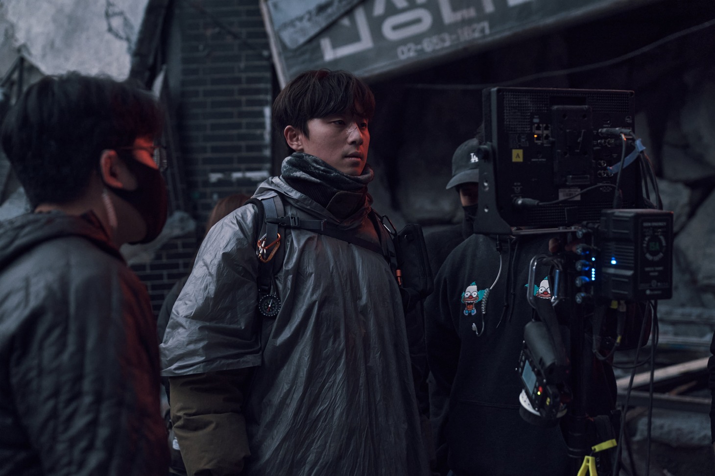韓国映画「コンクリート・ユートピア」メイキング写真