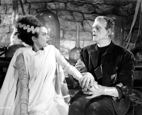 1935年製作の映画「フランケンシュタインの花嫁」場面写真。（写真提供：Universal Pictures / Photofest）