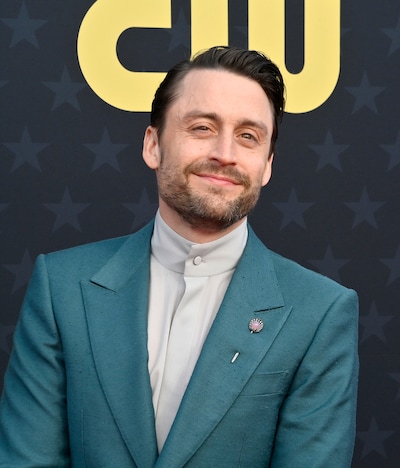 「メディア王～華麗なる一族～」でドラマシリーズ主演男優賞を受賞したキーラン・カルキン。（写真提供：JIM RUYMEN / UPI / Newscom / ゼータ イメージ）