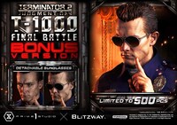 「ミュージアムマスターライン ターミネーター2 T-1000 Final Battle」DX版のビジュアル。