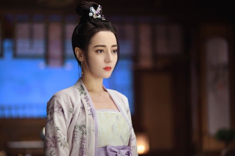 中国ドラマ「安楽伝」より、ディリラバ（迪麗熱巴）演じる任安楽。