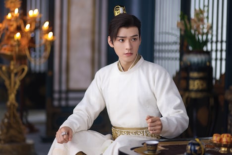 中国ドラマ「安楽伝」より、ゴン・ジュン（龔俊）演じる韓燁。