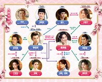 中国ドラマ「今宵、若様は恋におちる」相関図