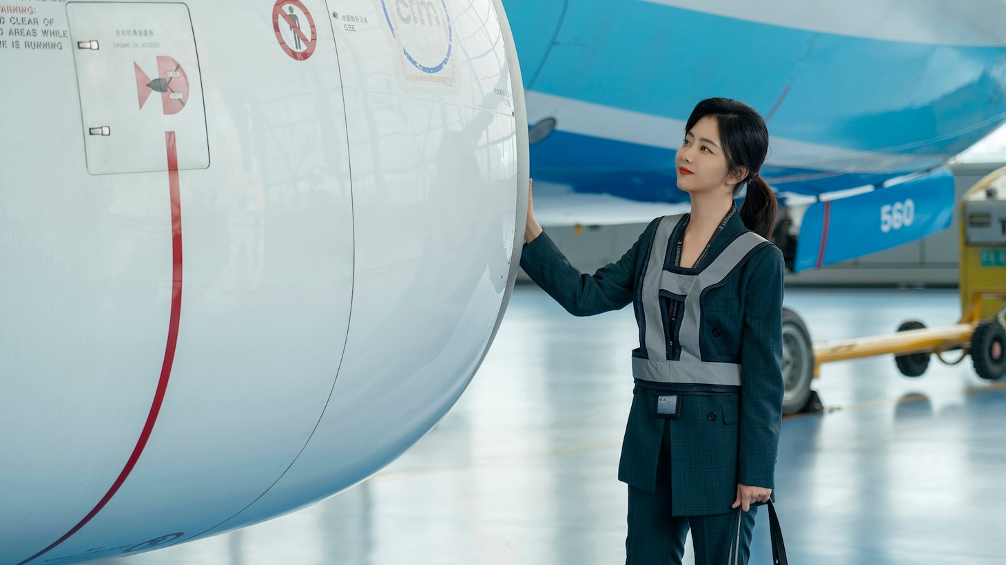 中国ドラマ「フライト・トゥ・ユー～君との距離〈マイル〉」より、タン・ソンユン（譚松韻）演じる程霄（チョン・シアオ）。
