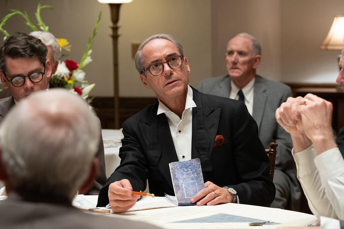 「オッペンハイマー」のロバート・ダウニー・Jr.。(c) Universal Pictures. All Rights Reserved.