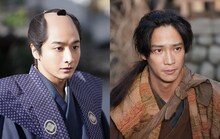 「大奥」より、小関裕太演じる葉山貞之助（左）と味方良介演じる平賀源内（右）。