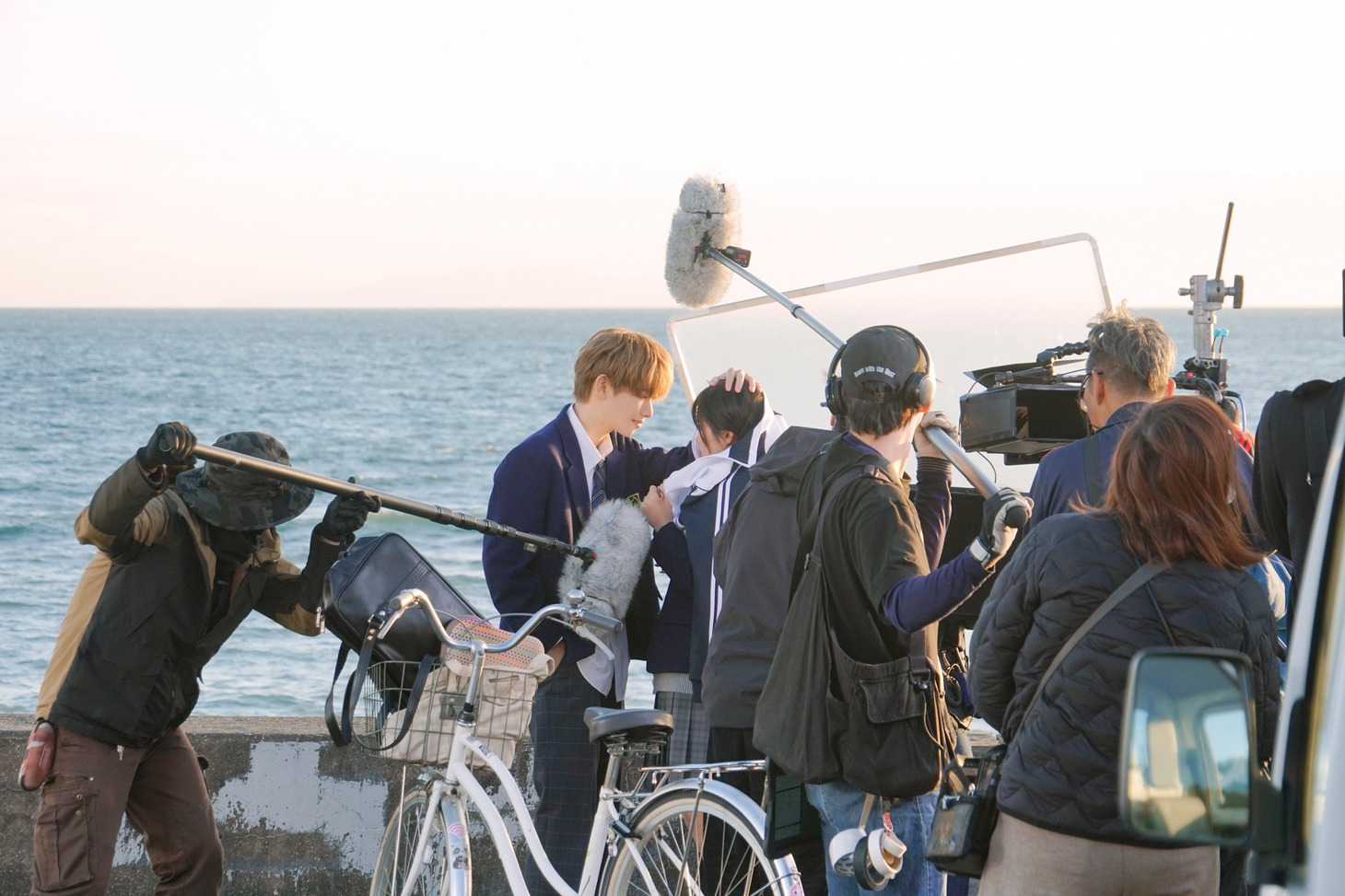 「恋わずらいのエリー」メイキング写真