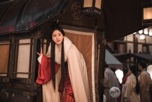 中国ドラマ「星漢燦爛＜せいかんさんらん＞」より、チャオ・ルースー（趙露思）演じる程少商（チェン・シャオシャン）。