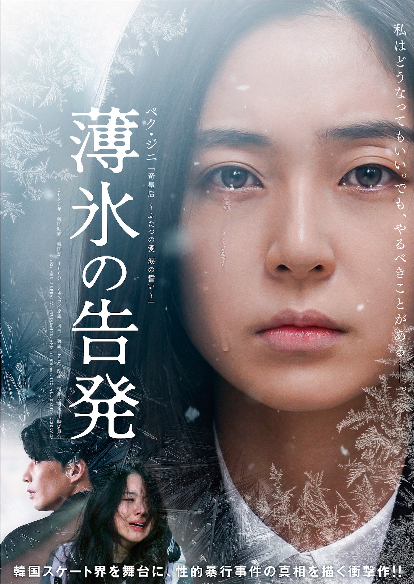 「薄氷の告発」ポスタービジュアル