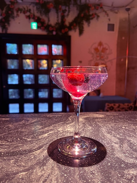 東京・RISTORO神南にて期間限定で販売される「降霊の準備（カクテル）」。