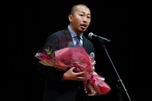 「ケイコ 目を澄ませて」で第45回ヨコハマ映画祭の作品賞を受賞した三宅唱。