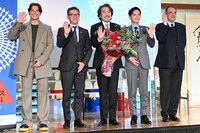 横浜フランス映画祭 2024ラインナップ発表記者会見の様子。
