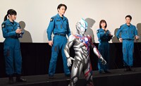 「ウルトラマンブレーザー THE MOVIE 大怪獣首都激突」プレミア上映会の様子。