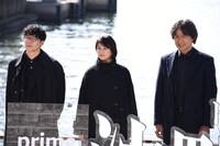 左から前原滉、夏川結衣、江口洋介。