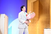 「福田村事件」の花束ゲストとして登壇した井浦新。