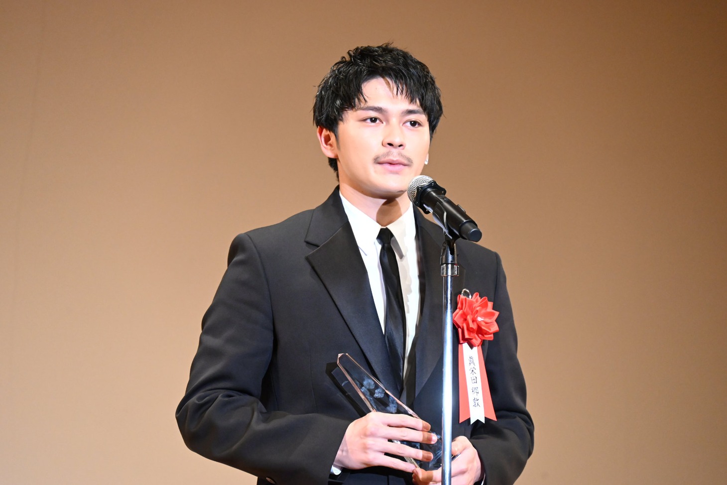 2024年エランドール賞の新人賞に輝いた眞栄田郷敦。