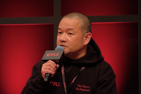 「Next on Netflix 2024」に出席した大根仁。