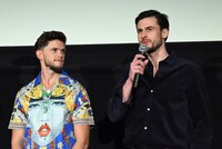 「Firebird ファイアバード」初日舞台挨拶の様子。