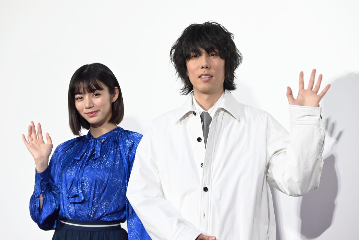 ドラマ「舟を編む ～私、辞書つくります～」会見に参加した池田  