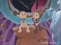 「なんちゃってバンパイヤン」場面カット (c) 1999 Production I.G