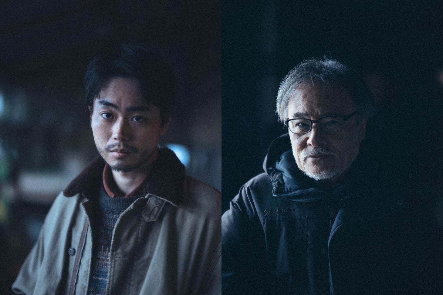 映画「Cloud クラウド」で主演を務める菅田将暉（左）と、監督の黒沢清（右）。