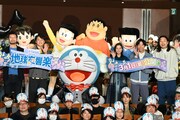 ジャイアンと一緒に歌いたいのは？「映画ドラえもん」石丸幹二・芳根京子・かが屋が登壇