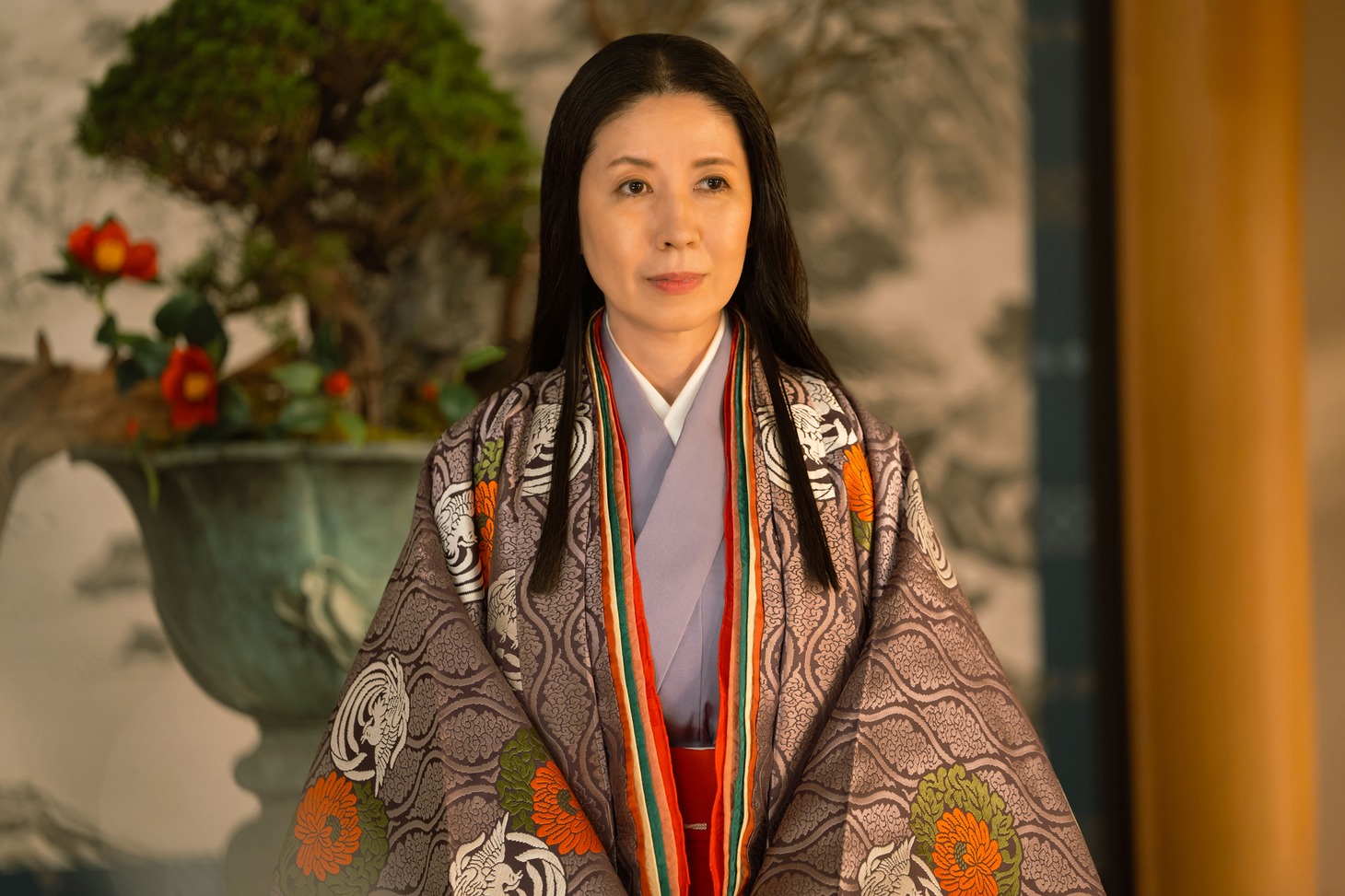 「光る君へ」より、三石琴乃演じる時姫。