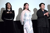 左からステファニー・アリアン、一宮レイゼル、前田航基。